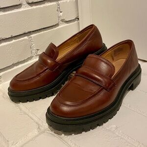 Madewell Bradley Lugsole Leather Loafers